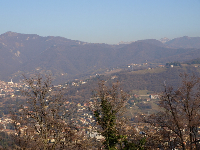 Orobie Mountains from Citta Alta