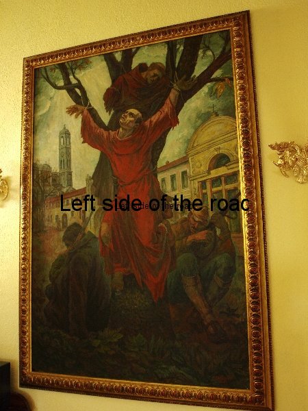 Anti-Communist Paintings in Shkoder Church
