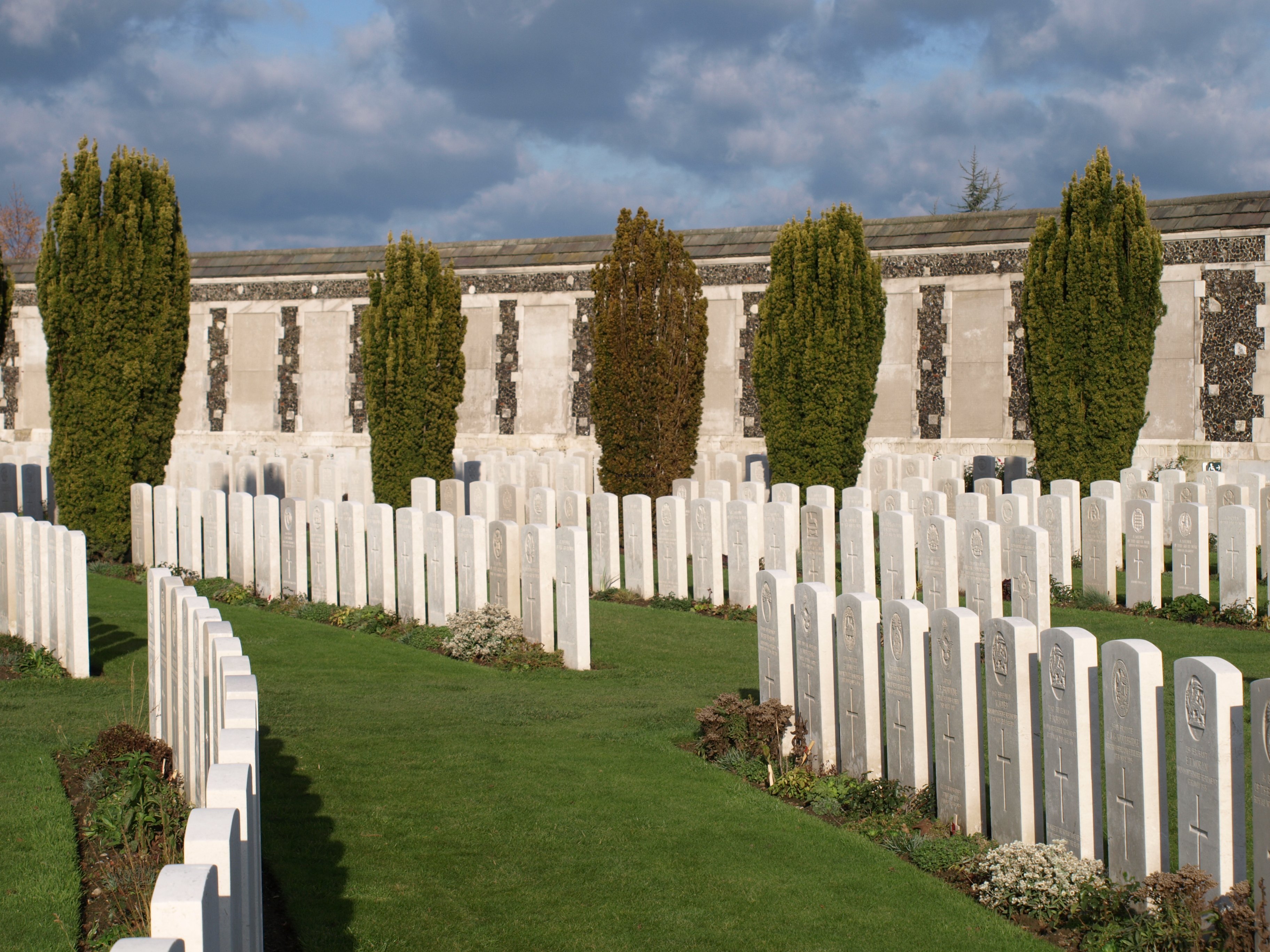Tyne Cot Cemetery, Passendale, Belgium