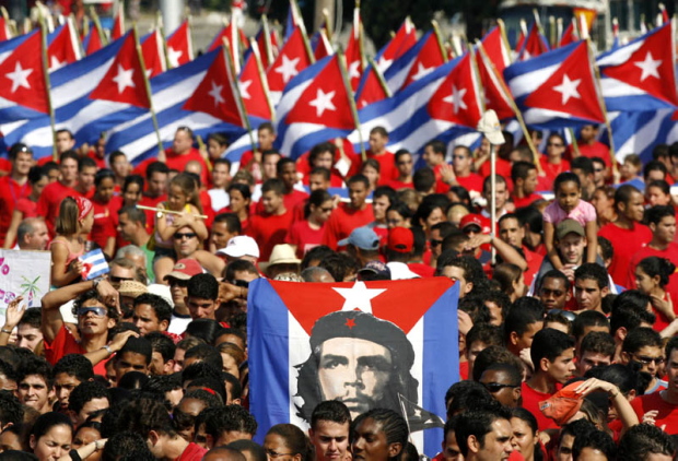 The Republic Of Cuba Left Side Of The Roadleft Side Of The Road