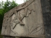 Bas-relief of Skenderbeu in Gjirokaster