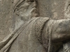 Bas-relief of Skenderbeu in Gjirokaster