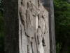 Bas-relief of Skenderbeu in Gjirokaster