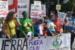 Anti-G-20 Summit Demonstration 2018