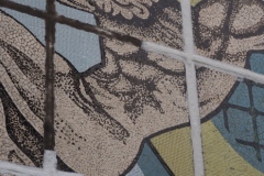 Apartment buildings mosaics - Bălți - Moldova