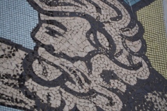 Apartment buildings mosaics - Bălți - Moldova