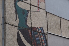 Apartment buildings mosaics - Bălți - Moldova