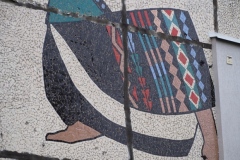 Apartment buildings mosaics - Bălți - Moldova