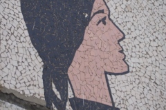 Apartment buildings mosaics - Bălți - Moldova