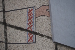 Apartment buildings mosaics - Bălți - Moldova