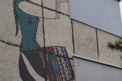 Apartment buildings mosaics - Bălți - Moldova