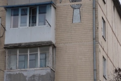 Apartment buildings mosaics - Bălți - Moldova
