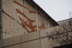 Apartment buildings mosaics - Bălți - Moldova