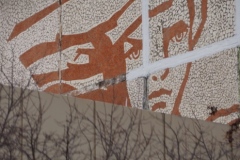 Apartment buildings mosaics - Bălți - Moldova