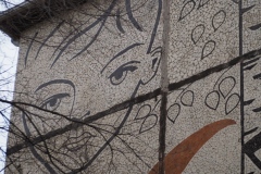 Apartment buildings mosaics - Bălți - Moldova