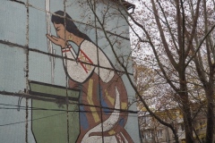 Apartment buildings mosaics - Bălți - Moldova