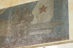 Red Air Force Mosaic - Avtozavodskaya Metro Station