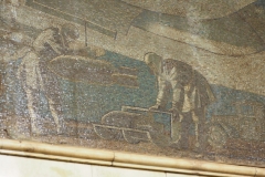 Red Air Force Mosaic - Avtozavodskaya Metro Station