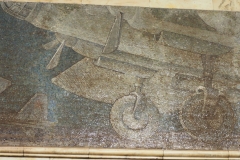 Red Air Force Mosaic - Avtozavodskaya Metro Station