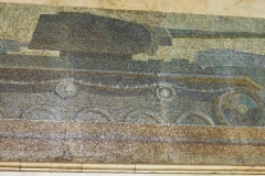 Tank Factory Mosaic - Avtozavodskaya Metro Station