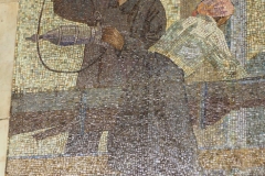 Tank Factory Mosaic - Avtozavodskaya Metro Station