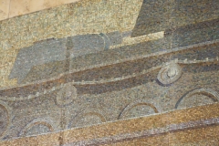 Tank Factory Mosaic - Avtozavodskaya Metro Station