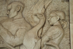 Siberian Bas Relief - Avtozavodskaya Metro Station