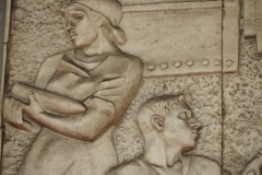 Engineering Bas Relief - Avtozavodskaya Metro Station