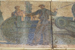Engineering Works Mosaic - Avtozavodskaya Metro Station