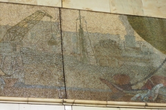 Docks Mosaic - Avtozavodskaya Metro Station