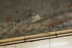 Red Navy Mosaic - Avtozavodskaya Metro Station