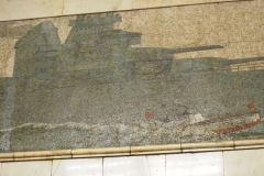 Red Navy Mosaic - Avtozavodskaya Metro Station