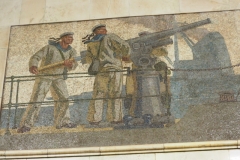 Red Navy Mosaic - Avtozavodskaya Metro Station