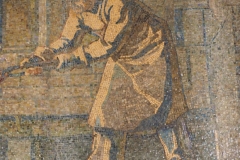 Steel Works Mosaic - Avtozavodskaya Metro Station