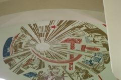 Dome painting - Avtozavodskaya Metro Station