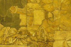 Red Army Tanks in Red Square Mosaic - Avtozavodskaya Metro Station