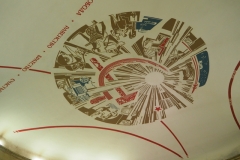 Dome painting - Avtozavodskaya Metro Station