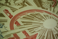 Dome painting - Avtozavodskaya Metro Station