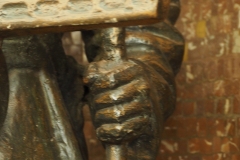Baumanskaya sculpture - Red Army soldier