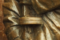 Baumanskaya sculpture - Partisan