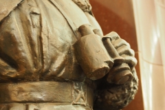 Baumanskaya sculpture - Commissar