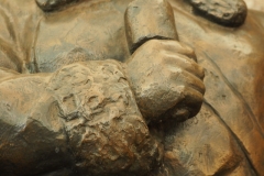 Baumanskaya sculpture- female soldier