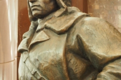 Baumanskaya sculpture - airman