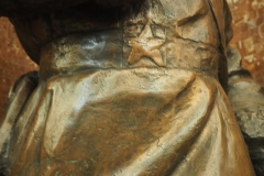 Baumanskaya sculpture - female soldier