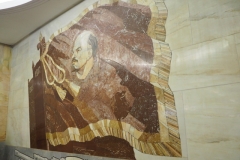 Baumanskaya Lenin Mosaic