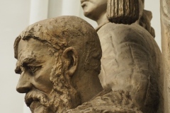 sculptural group 'belarusian partisans', belorusskaya metro station moscow