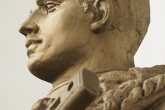 sculptural group 'belarusian partisans', belorusskaya metro station moscow