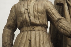 sculptural group 'belarusian partisans', belorusskaya metro station moscow