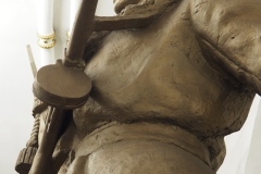 sculptural group 'belarusian partisans', belorusskaya metro station moscow
