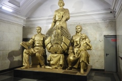 Moscow Metro -  Belorusskaya - Line 5 - Koltsevaya